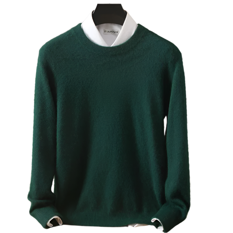 Lorenzo – Blødstrikket Herre Crewneck Sweater