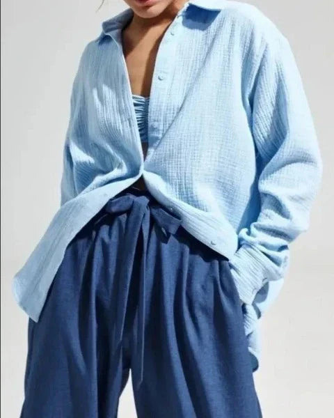 CarlottaParisi Løs Langærmet Top til kvinder