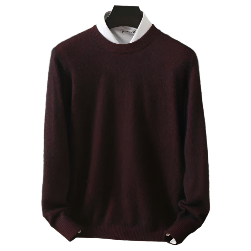 Lorenzo – Blødstrikket Herre Crewneck Sweater