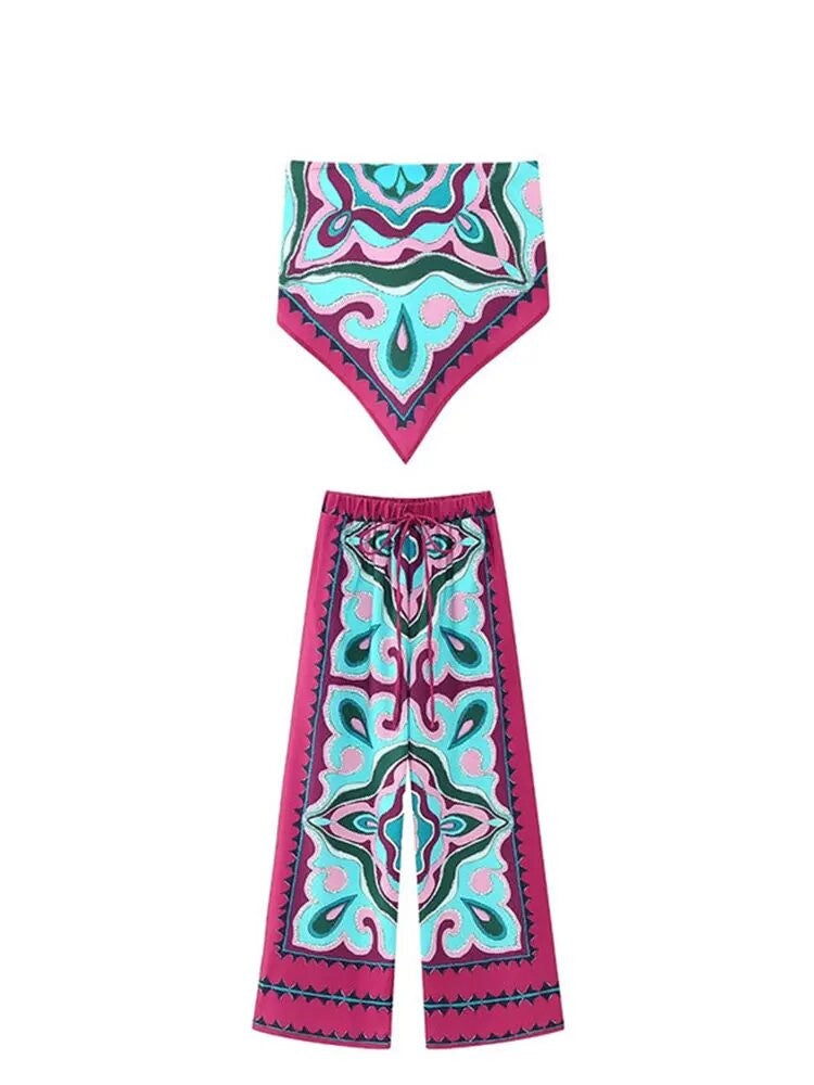 NinaParavini Ærmeløst Sommersæt Til Kvinder