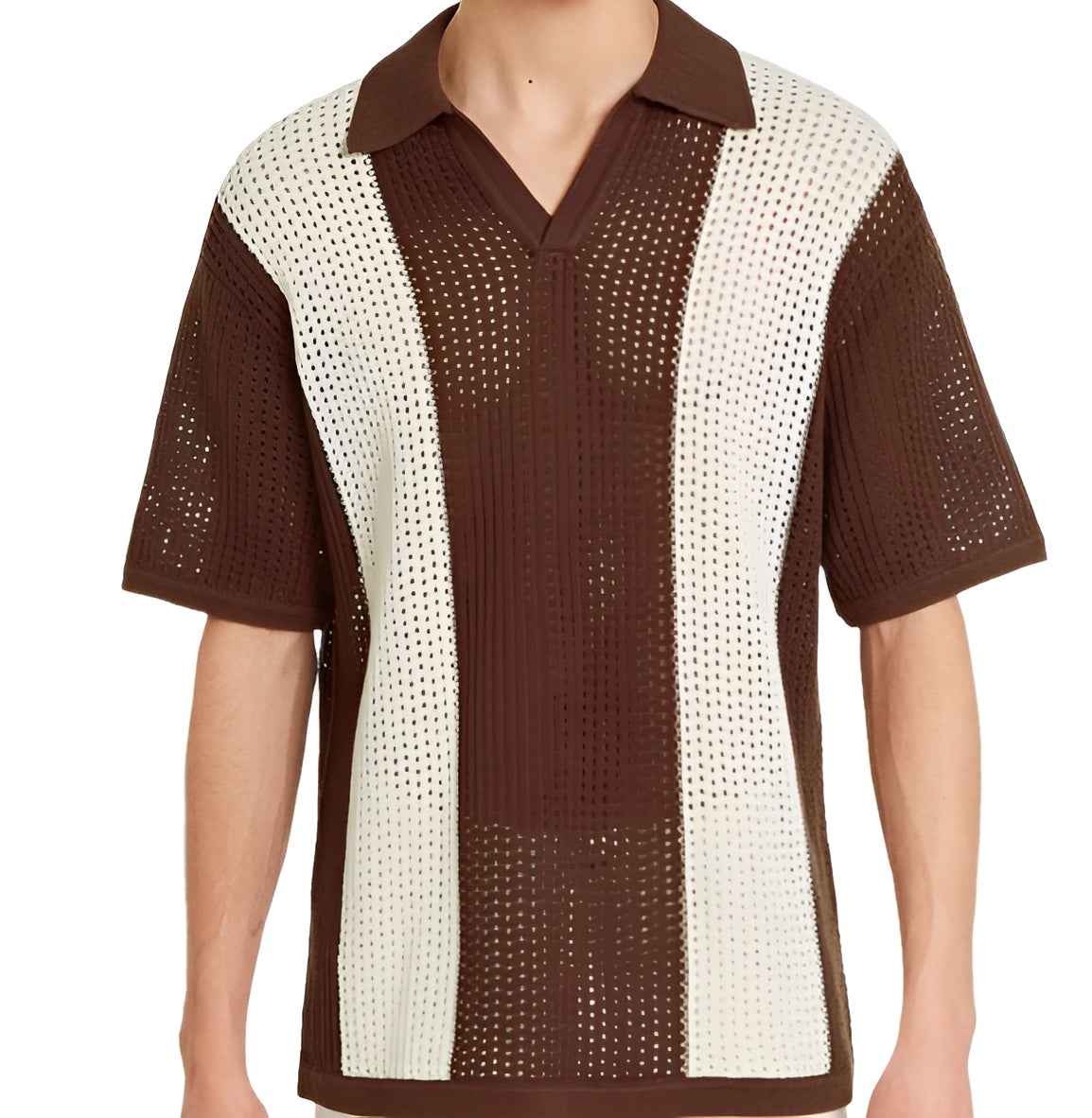 Lorenzo – Hollow-Knit Herre Polo
