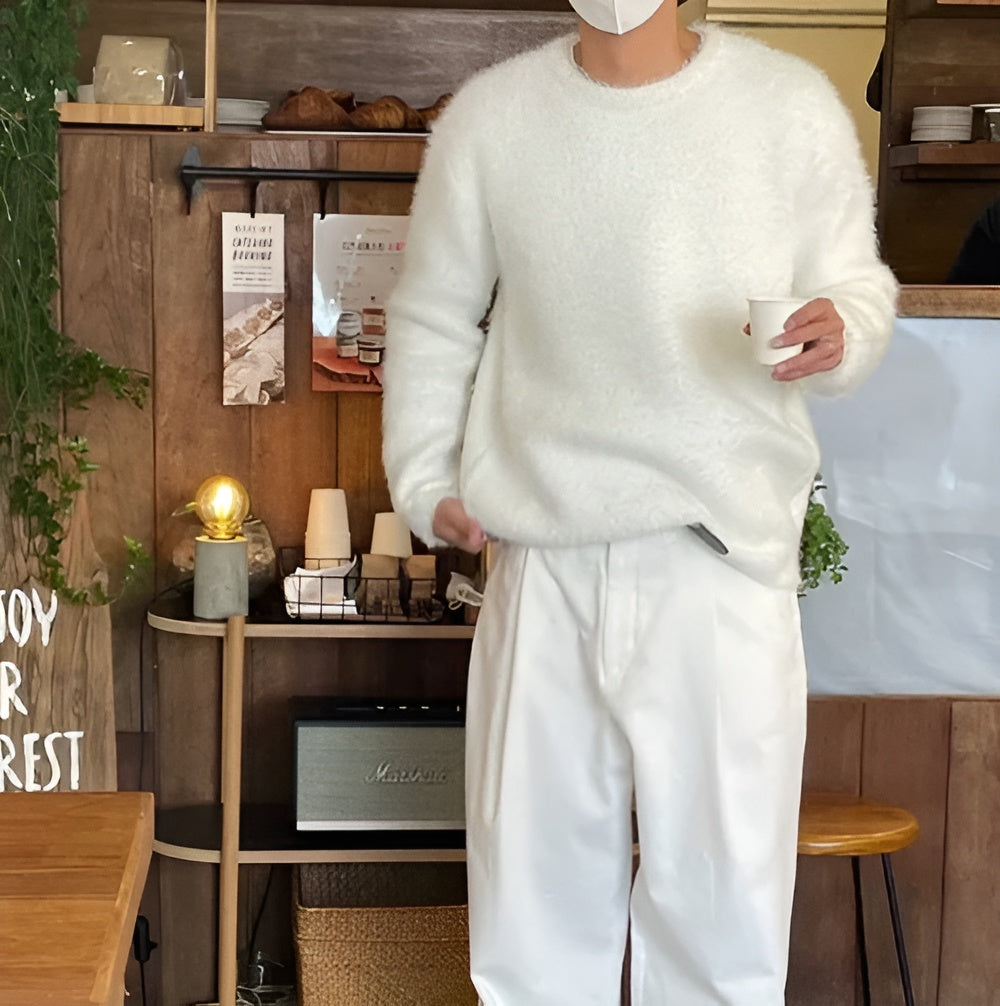 Luca – Blød og Varm Herresweater i Uld