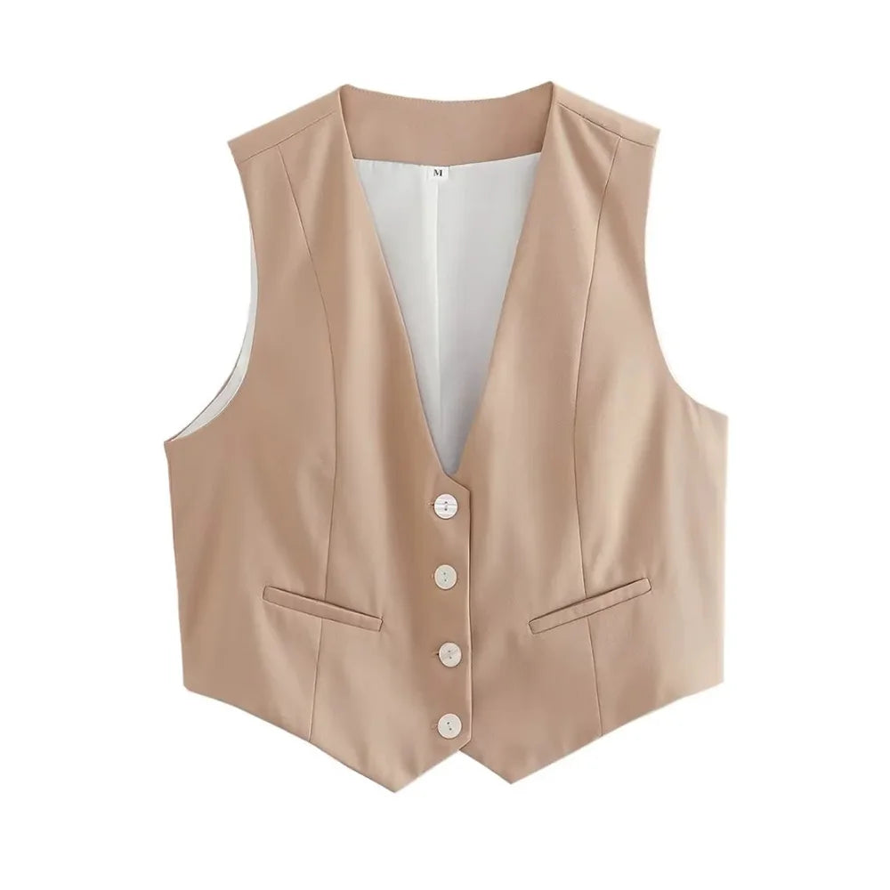 ElenaBarbieri Cardigan med knapper til kvinder