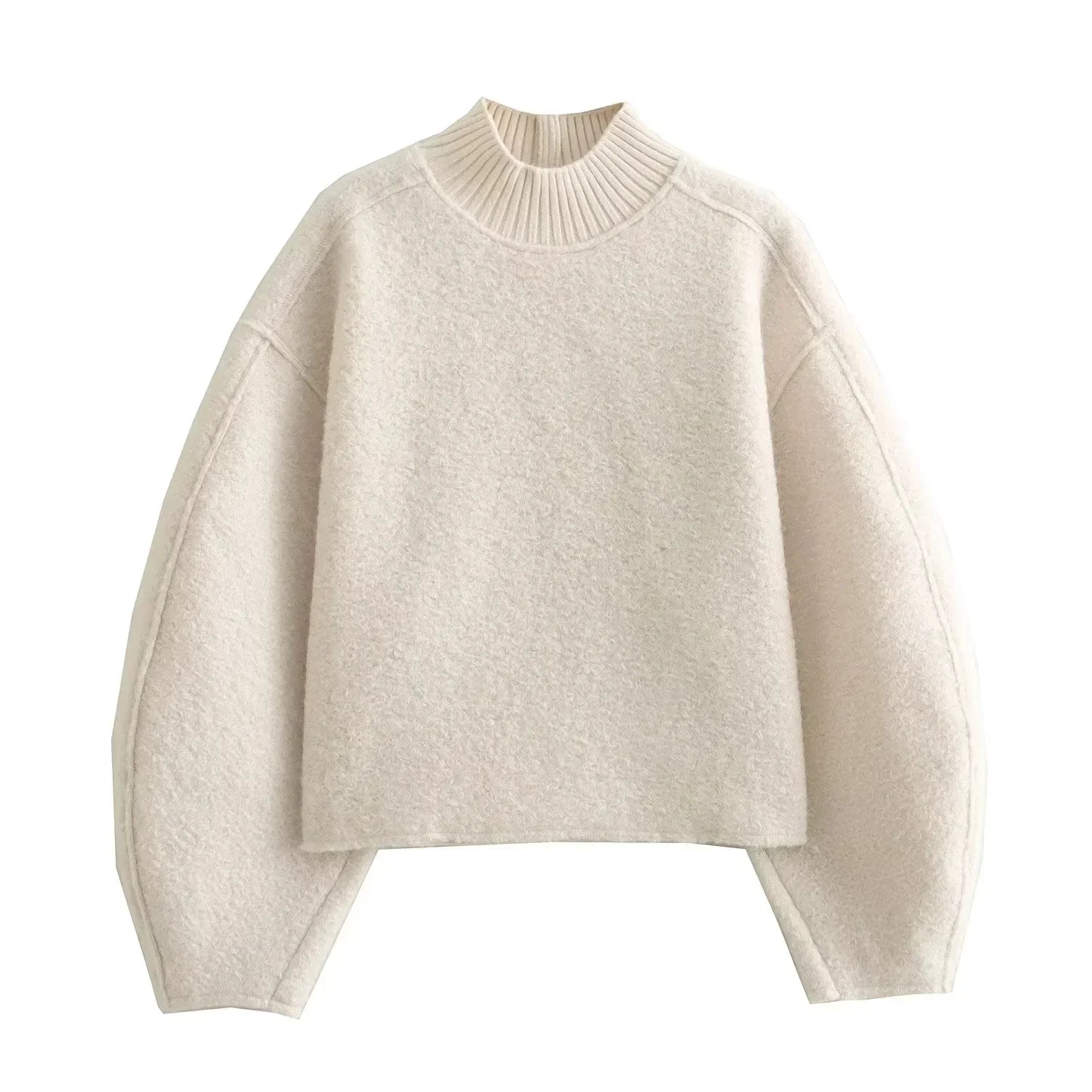 DarioMoretti Luxe Wrap Sweater Til Kvinder