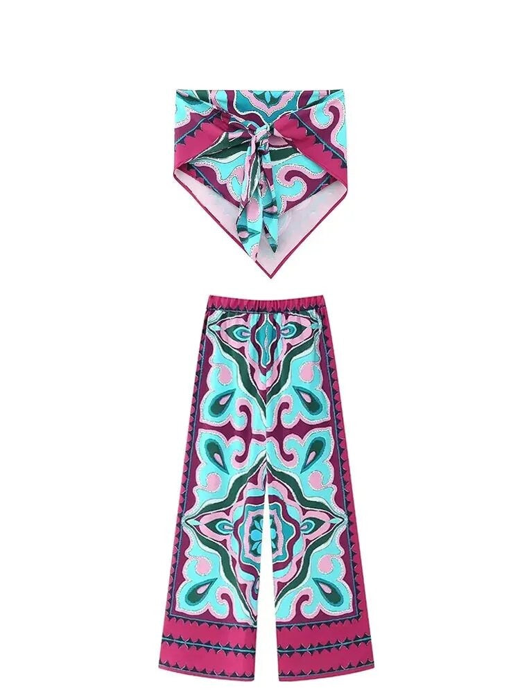 NinaParavini Ærmeløst Sommersæt Til Kvinder