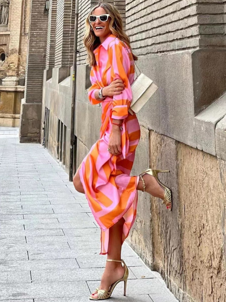 ClaudiaFerraro Wrap-kjole med print