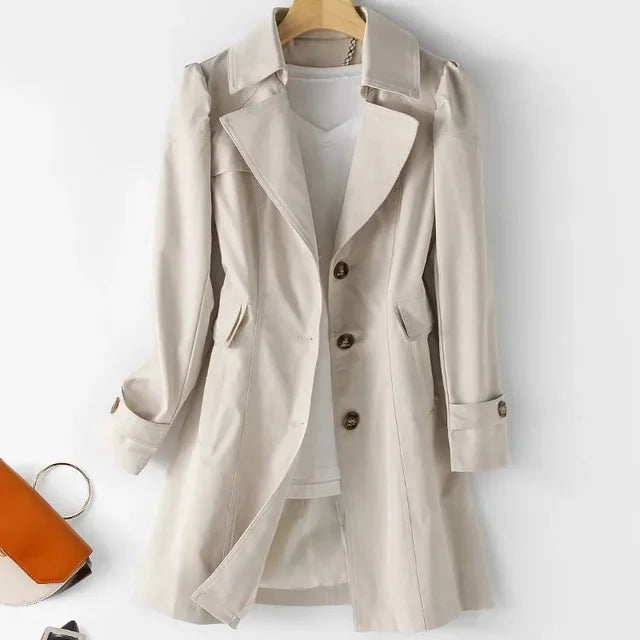 EnzoStile Elegant Trench Coat til kvinder