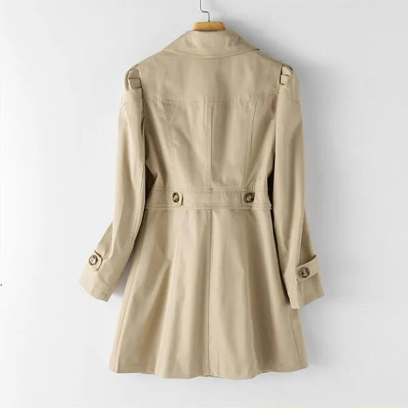 EnzoStile Elegant Trench Coat til kvinder