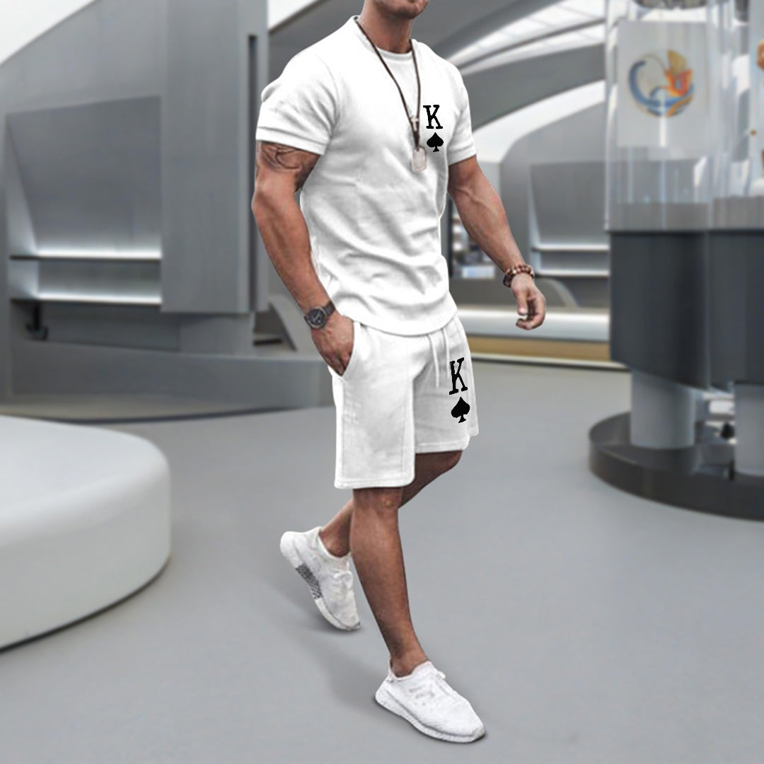DanteFiore Shorts og T-shirt sæt til mænd