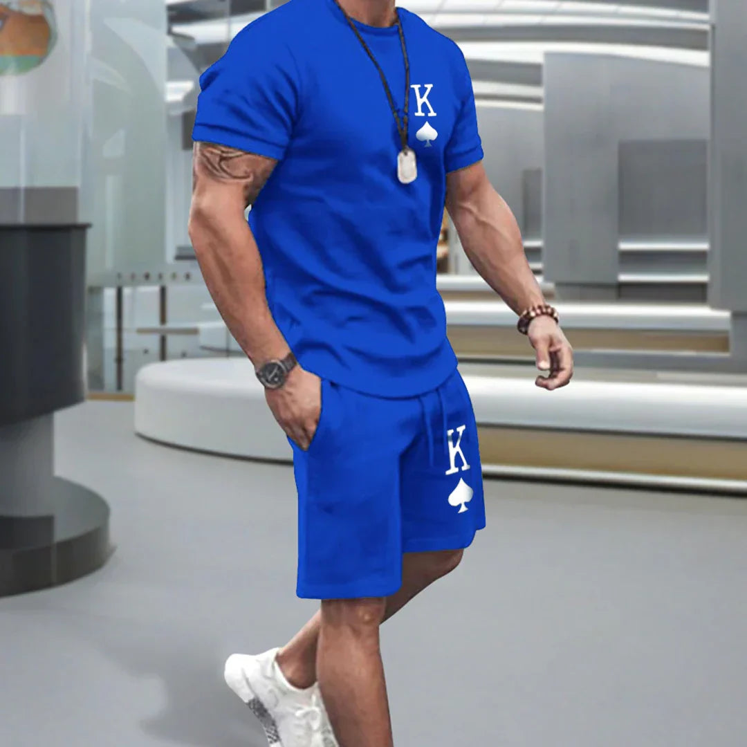 DanteFiore Shorts og T-shirt sæt til mænd