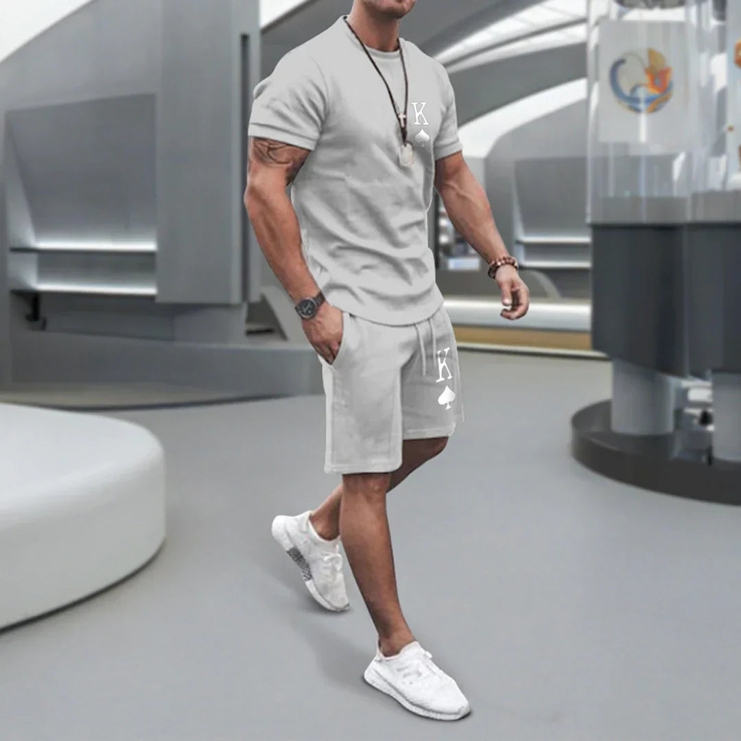 DanteFiore Shorts og T-shirt sæt til mænd