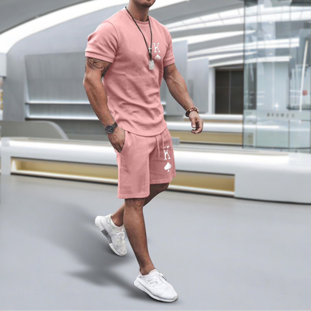 DanteFiore Shorts og T-shirt sæt til mænd