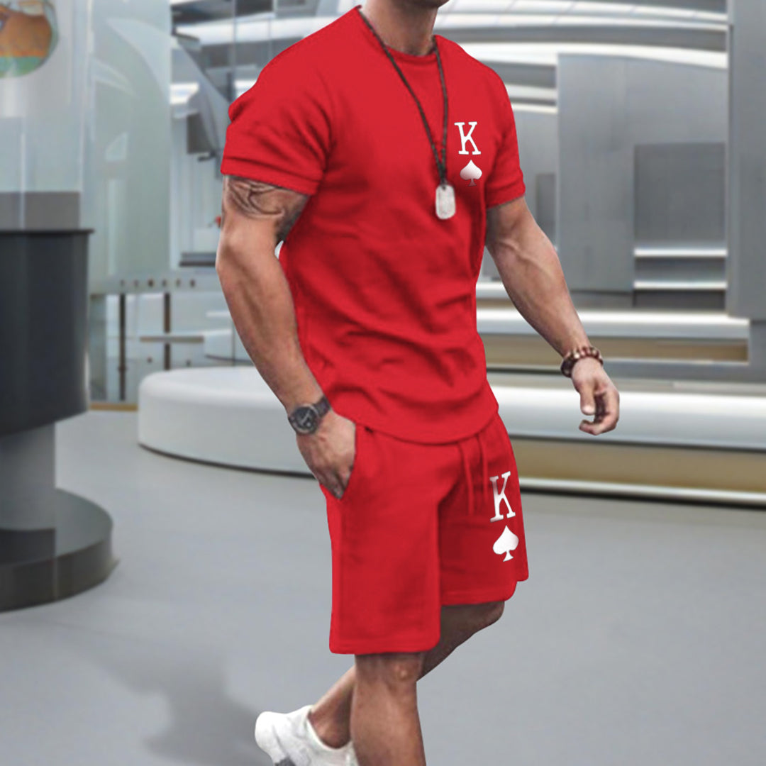 DanteFiore Shorts og T-shirt sæt til mænd