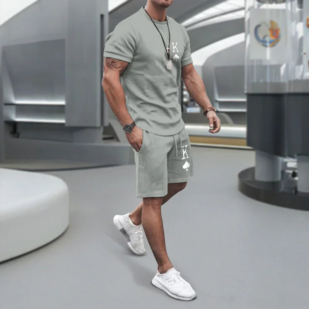 DanteFiore Shorts og T-shirt sæt til mænd