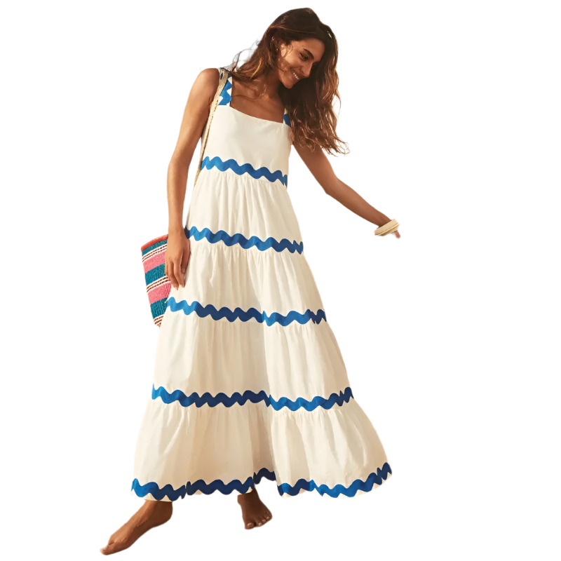 Chiara – Hverdagsklassiker Langærmet Kjole til Kvinder