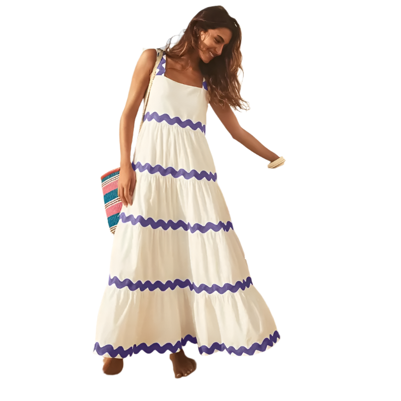 Chiara – Hverdagsklassiker Langærmet Kjole til Kvinder