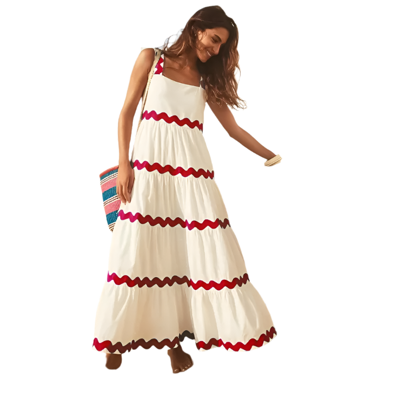 Chiara – Hverdagsklassiker Langærmet Kjole til Kvinder