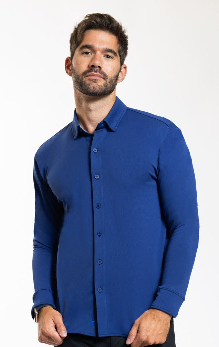 GiuseppeRossi Poloshirt Med Knapper