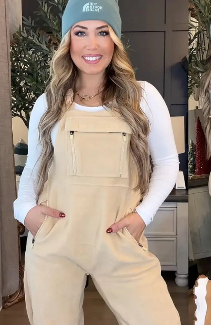 CozyAlls | Fleece-jumpsuit Luxia