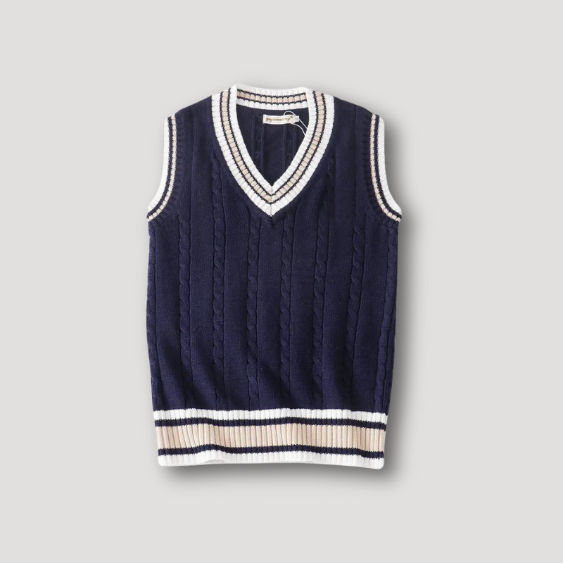 LucaBernardi Kabelstrikket cardigan til mænd