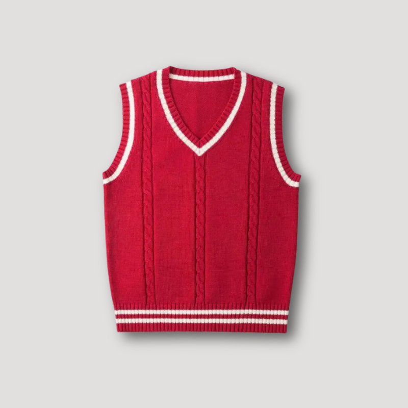 LucaBernardi Kabelstrikket cardigan til mænd