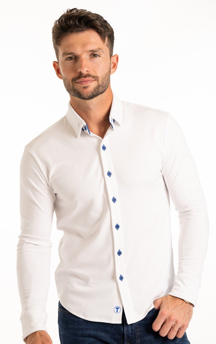 GiuseppeRossi Poloshirt Med Knapper