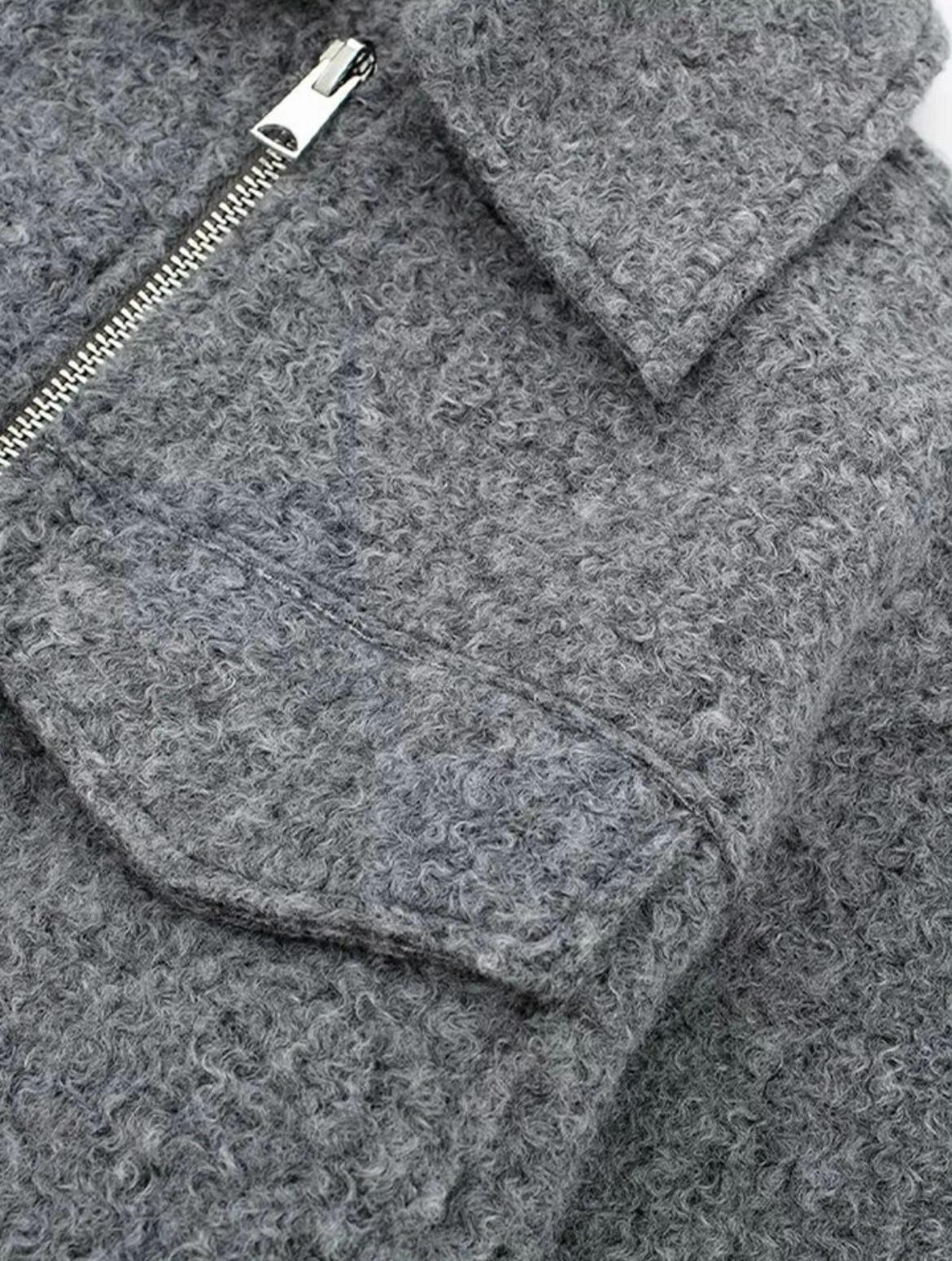 Laura | Frakke med uldrevers