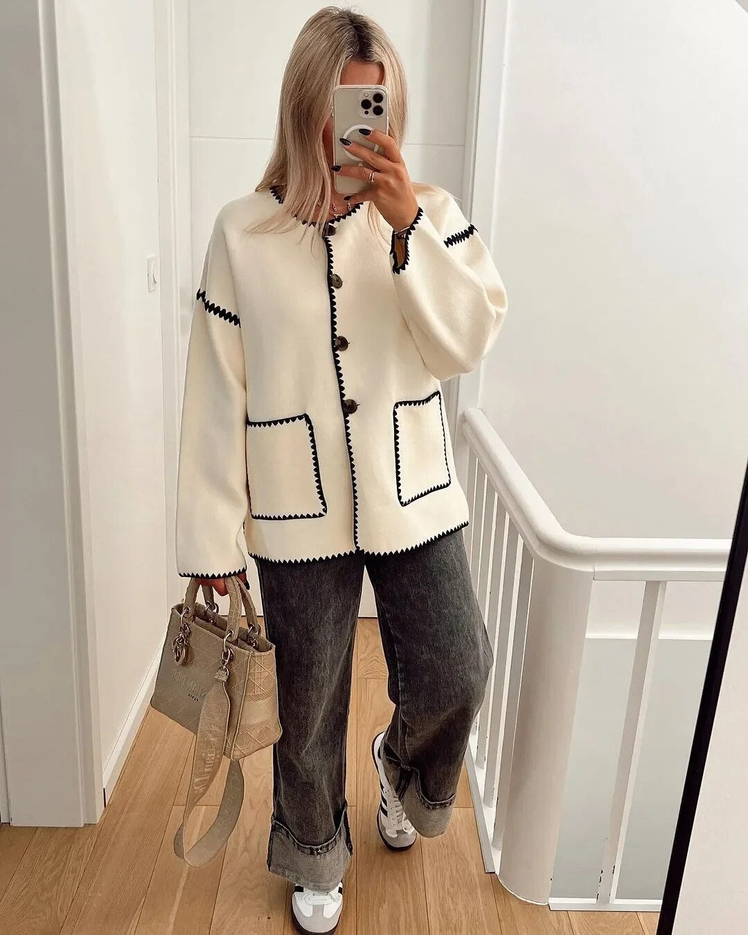 Belle | Strikket frakke