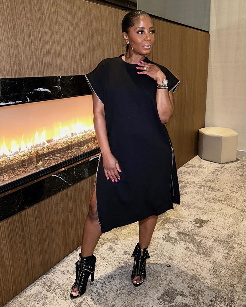 VittorioSerra kjole med lynlås