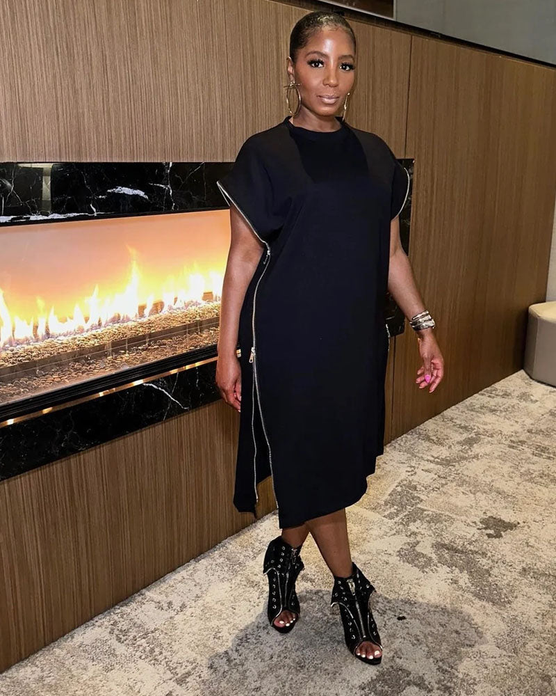 VittorioSerra kjole med lynlås