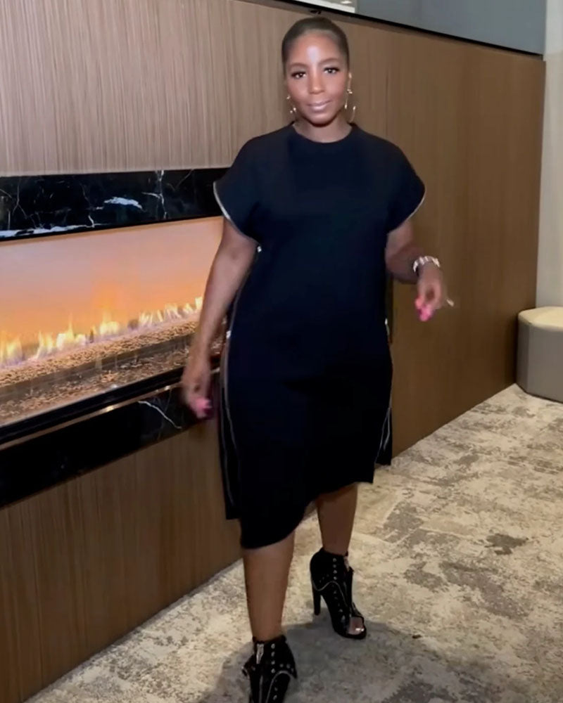 VittorioSerra kjole med lynlås