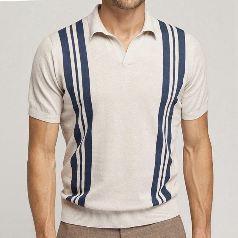 DanteCaruso Sartorial Cyan Polo Til Mænd