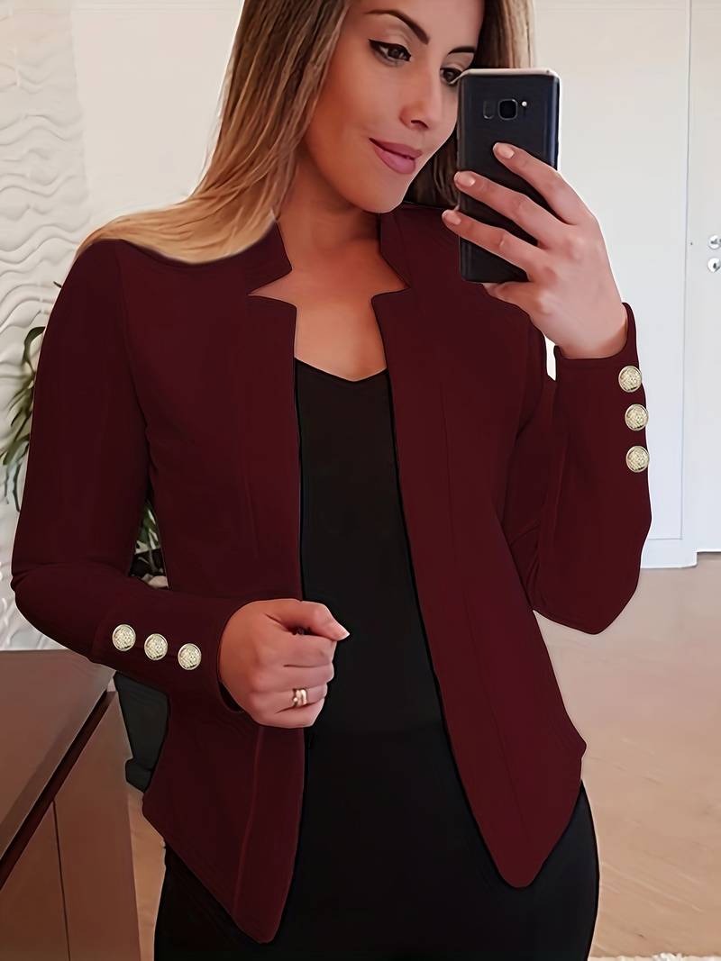 Oplev Elly Chic Open Blazer