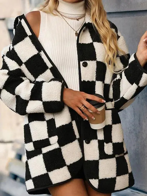 CheckMate | Stilfuld ternet jakke Luxia