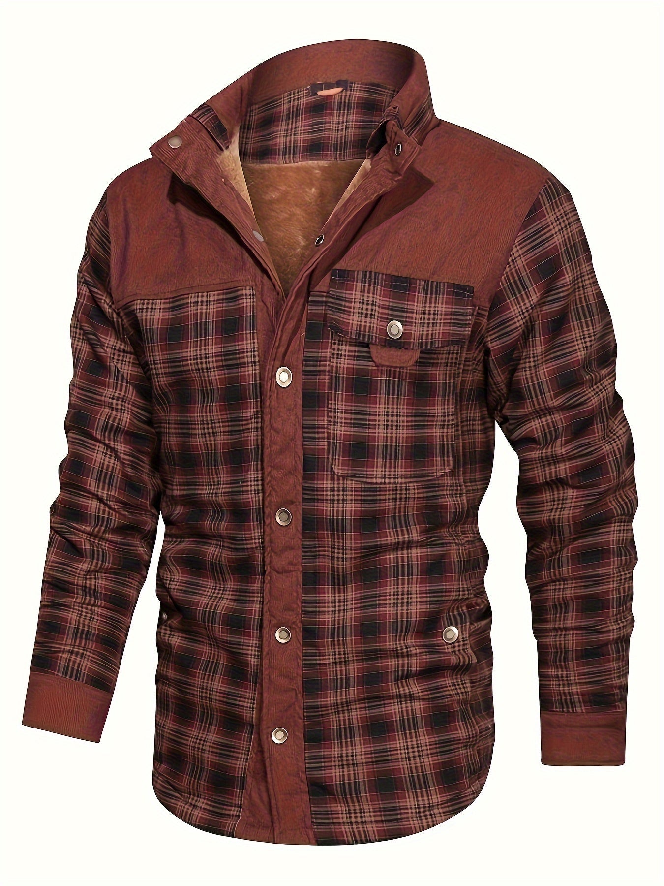 Calvoro – Foret Herreflannelskjorte med Klassisk Tern