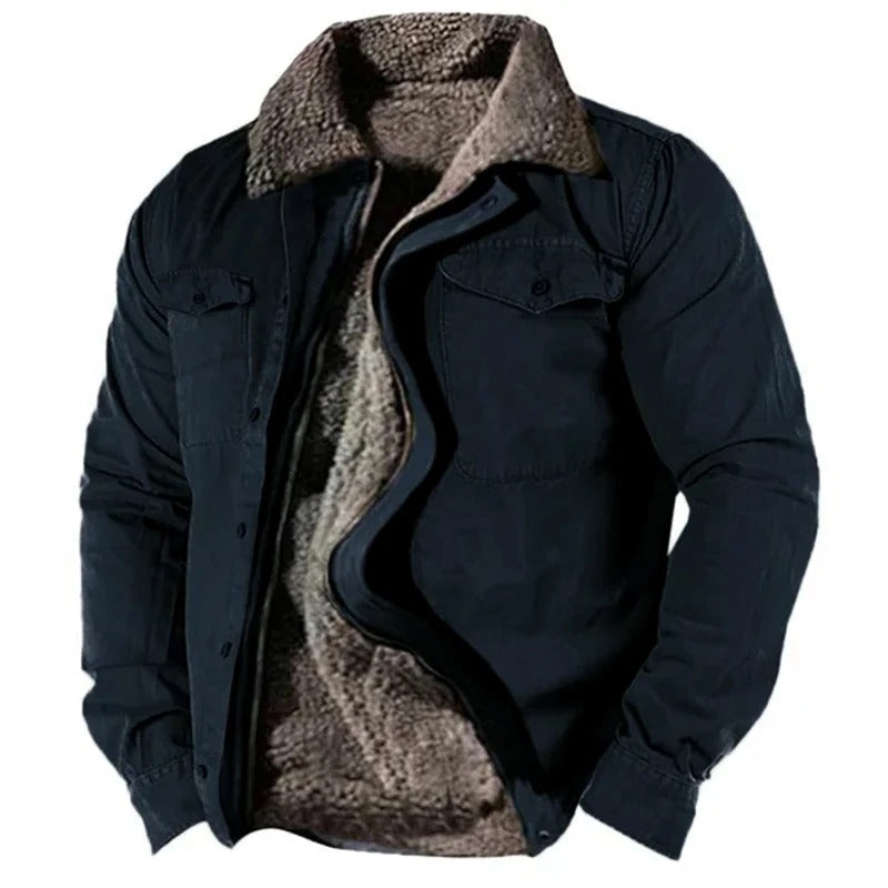 Lorenzo – Klassisk Herrejakke i Western Stil til Vinter
