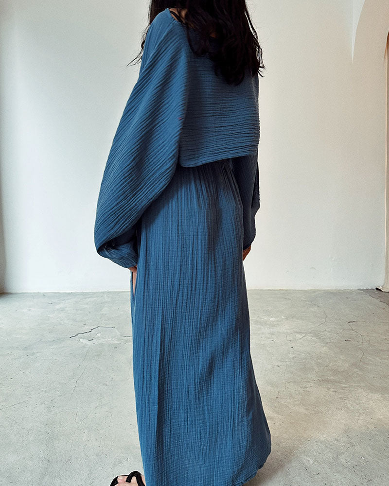 Elena – Boho-Chic Kvinders Bomuldssæt