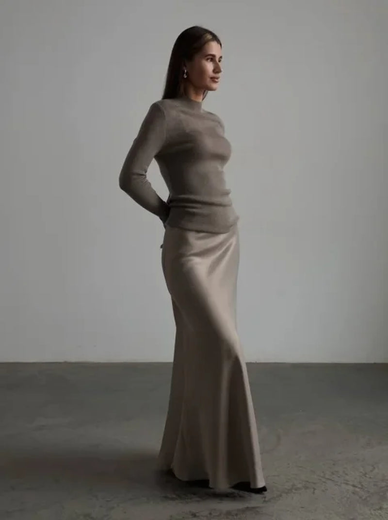CaterinaDonati Lang Silkenederdel