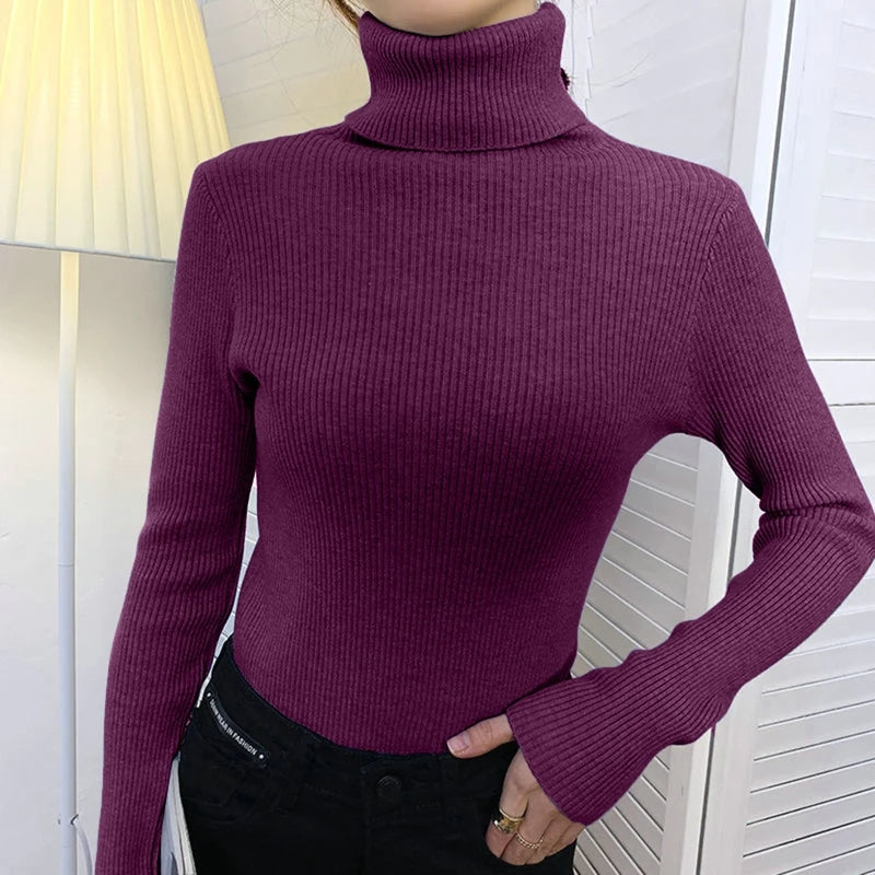 Isabella – Varm Dame Rullekravetrøje
