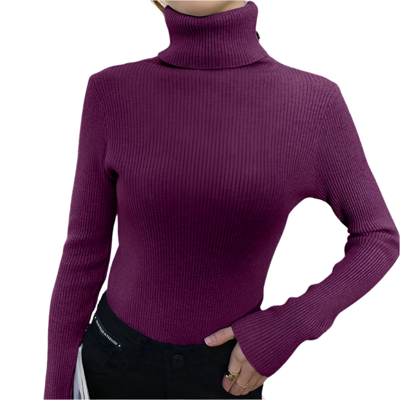 Isabella – Varm Dame Rullekravetrøje