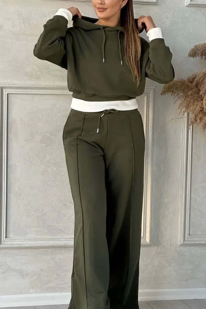 NicolaRinaldi To-delt sweatshirt med hætte