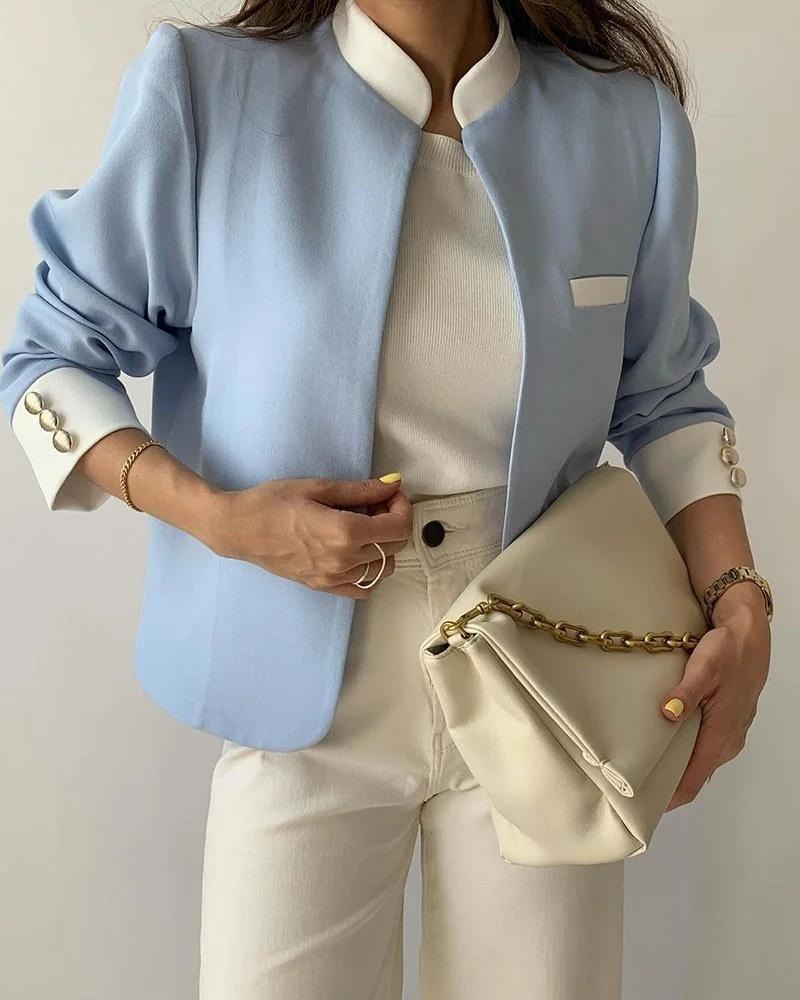 Dario Giordano Block kort jakke