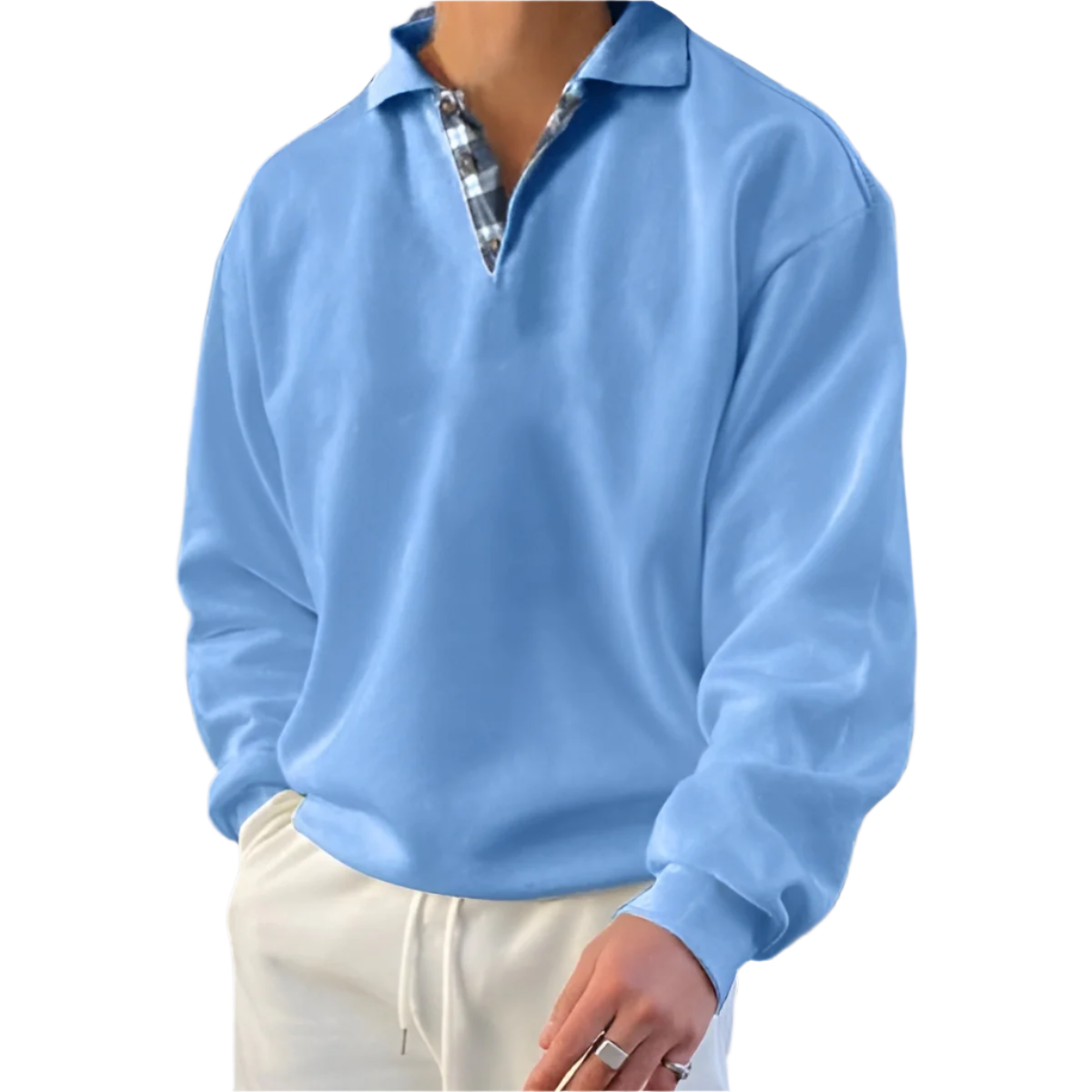 Matteo – Herre Casual Skjorte med Ocean Breeze Look
