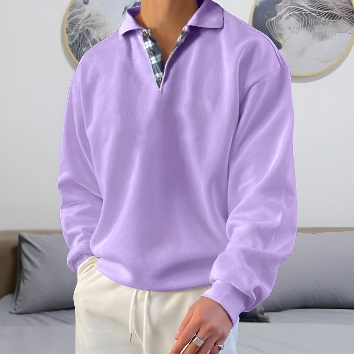 Matteo – Herre Casual Skjorte med Ocean Breeze Look