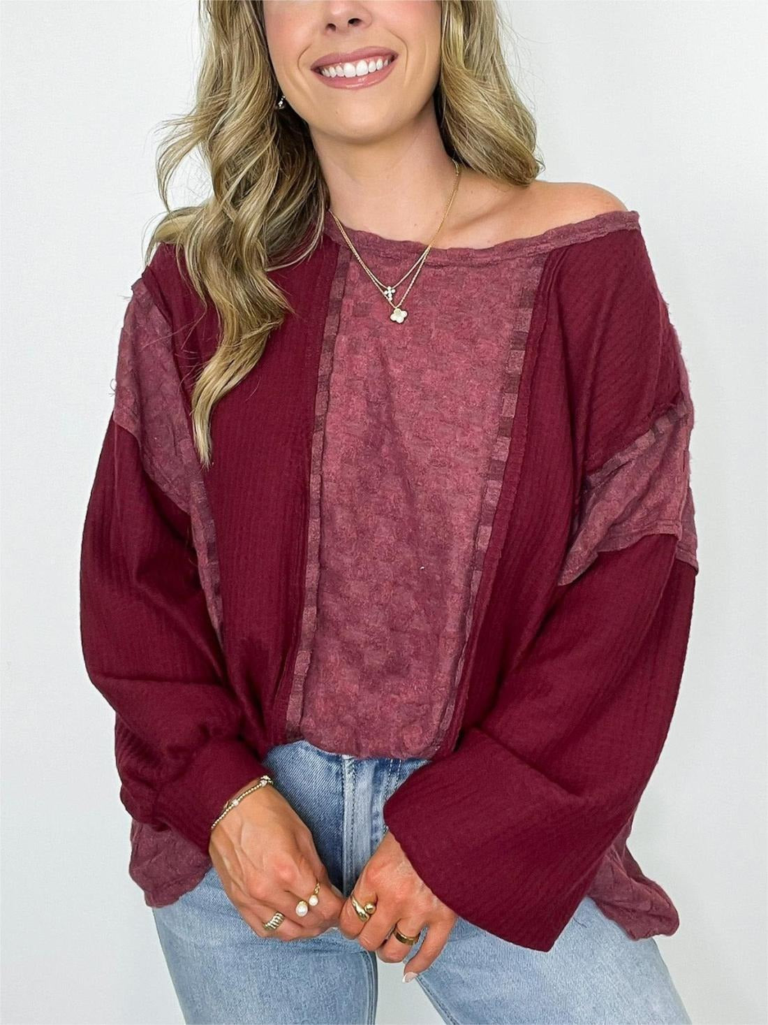 ElenaBarone Pullover Top Langærmet