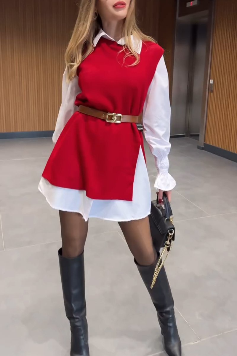 CaterinaViscari Ladies Reversal Long Shirt til kvinder