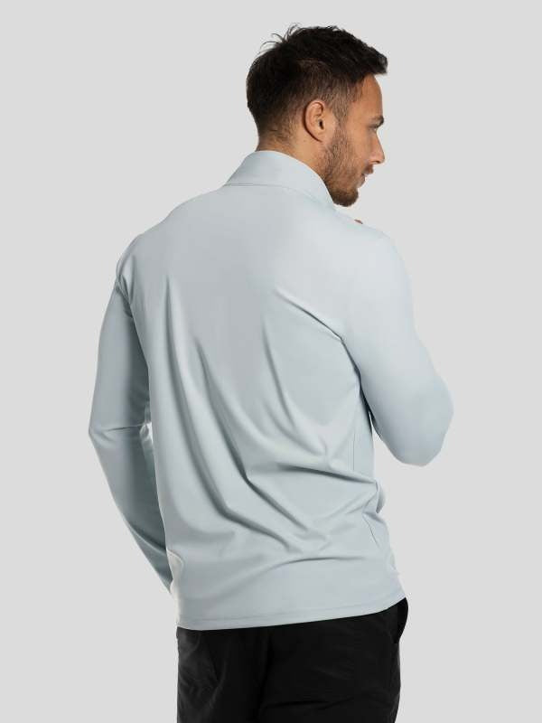 NicolaBianconi T-shirt med halv lynlås og halsudskæring