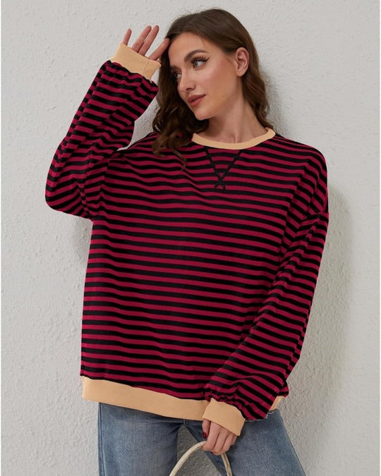DanteGiordano Langærmet sweatshirt til kvinder