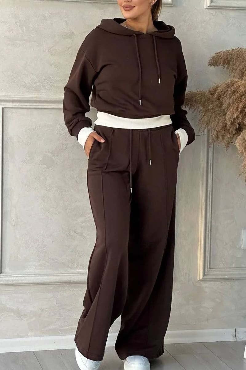 NicolaRinaldi To-delt sweatshirt med hætte