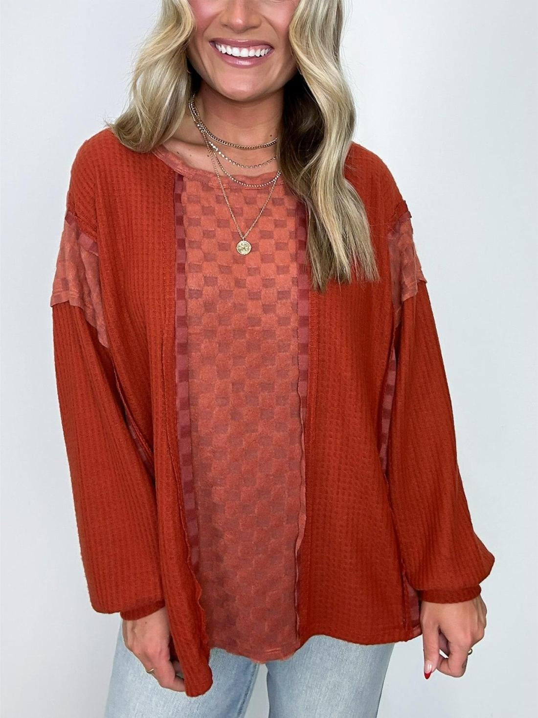 ElenaBarone Pullover Top Langærmet